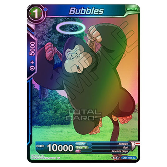 Dragon Ball Super - Draft Box 04 - Dragon Brawl - Bubbles - DB1-035 (Foil)