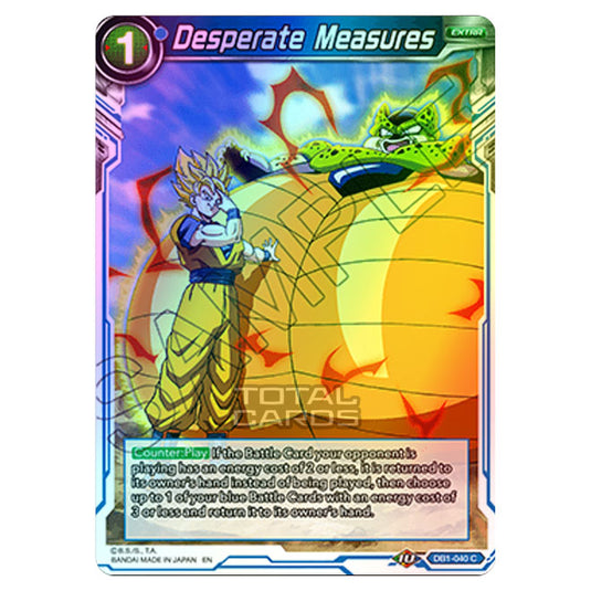 Dragon Ball Super - Draft Box 04 - Dragon Brawl - Desperate Measures - DB1-040 (Foil)