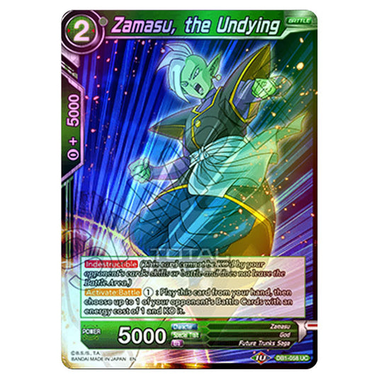 Dragon Ball Super - Draft Box 04 - Dragon Brawl - Zamasu, the Undying - DB1-058 (Foil)