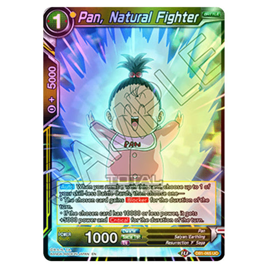 Dragon Ball Super - Draft Box 04 - Dragon Brawl - Pan, Natural Fighter - DB1-065 (Foil)