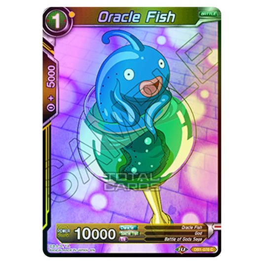 Dragon Ball Super - Draft Box 04 - Dragon Brawl - Oracle Fish - DB1-070 (Foil)