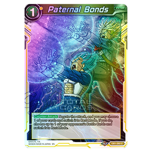 Dragon Ball Super - Draft Box 04 - Dragon Brawl - Paternal Bonds - DB1-080 (Foil)