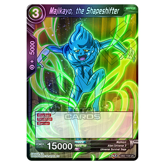 Dragon Ball Super - Draft Box 05 - Divine Multiverse - Majikayo, the Shapeshifter - DB2-154 (Foil)