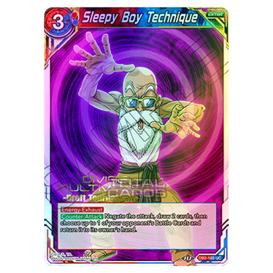 Dragon Ball Super - Draft Box 05 - Divine Multiverse - Sleepy Boy Technique - DB2-165 (Foil)