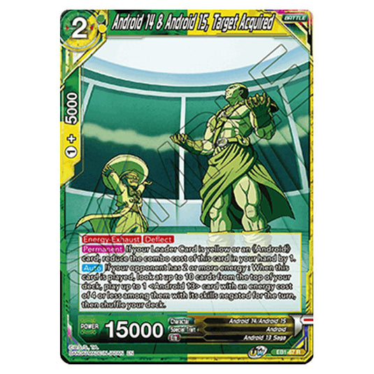 Dragon Ball Super - EB1 - Battle Evolution - Android 14 & Android 15, Target Acquired - EB1-67 (Foil)