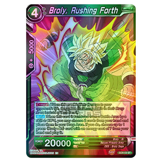 Dragon Ball Super - Starter Deck 08 - Rising Broly - Broly - SD8-03 (Foil)