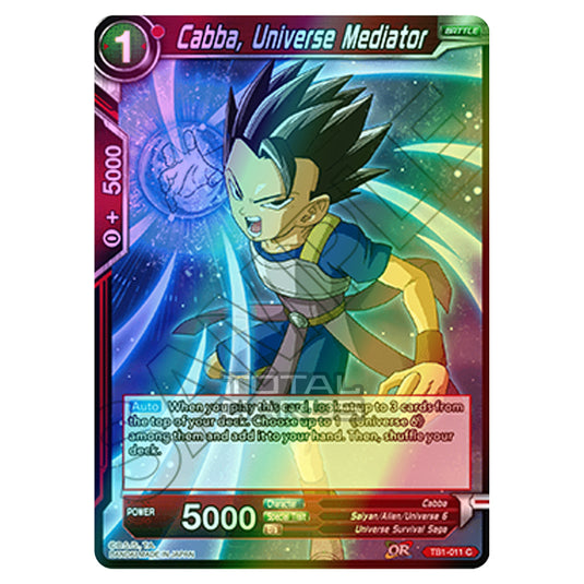 Dragon Ball Super - TB1 - Tournament of Power - Cabba, Universe Mediator - TB1-011 (Foil)