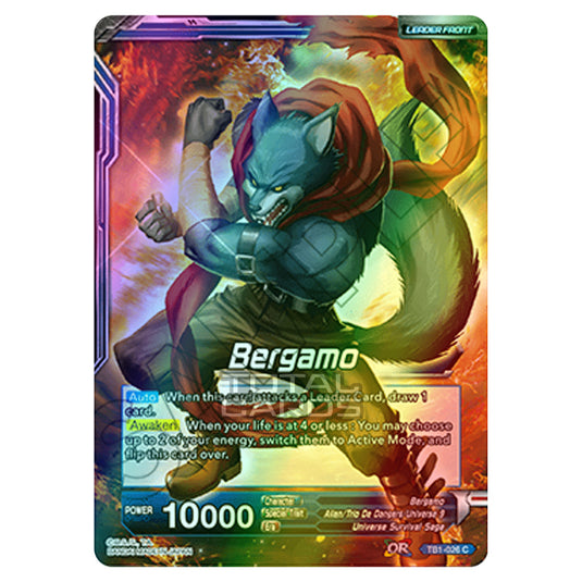 Dragon Ball Super - TB1 - Tournament of Power - Bergamo - TB1-026 (Foil)