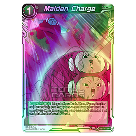 Dragon Ball Super - TB1 - Tournament of Power - Maiden Charge - TB1-072 (Foil)