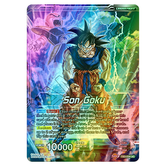 dragon ball super card game clash of fates Dragon Ball Super - TB3 - Clash of Fates - Son Goku