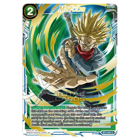 Dragon Ball Super - MB01 - Mythic Booster - Mafuba (Gold Stamped) - BT2-064A