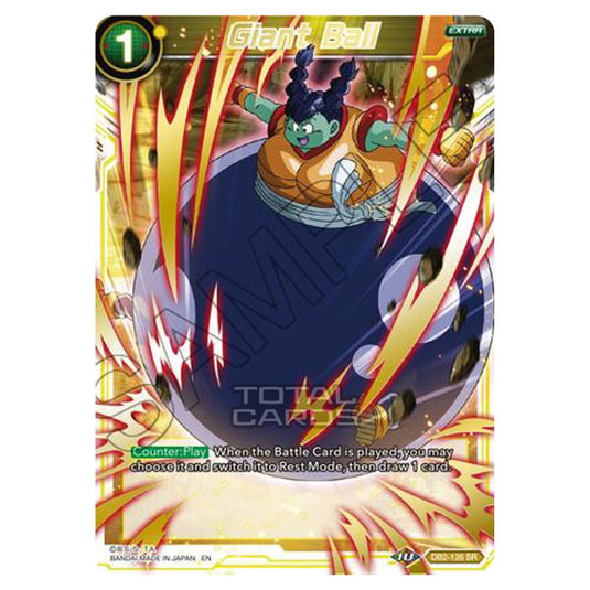 Dragon Ball Super - MB01 - Mythic Booster - Giant Ball (Gold Stamped) - DB2-126A