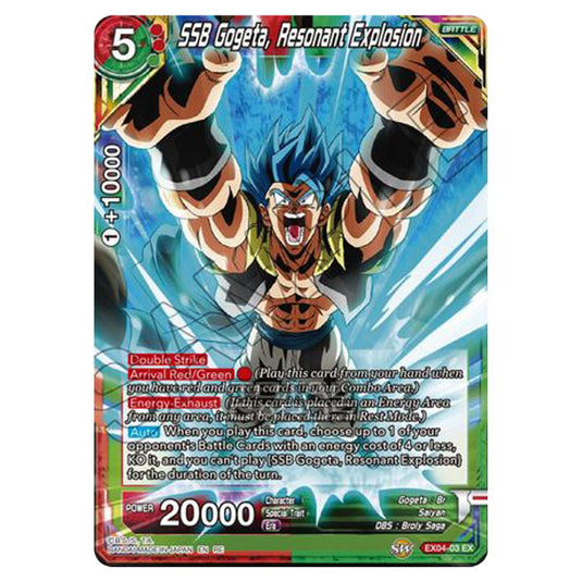 Dragon Ball Super - MB01 - Mythic Booster - SSB Gogeta, Resonant Explosion - EX04-03