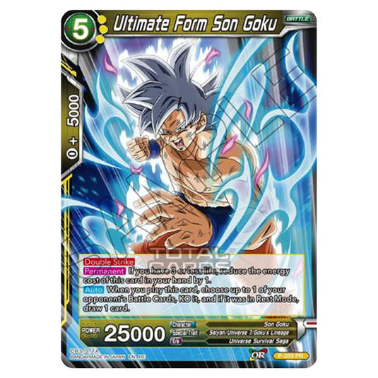 Dragon Ball Super - MB01 - Mythic Booster - Ultimate Form Son Goku - P-059 PR