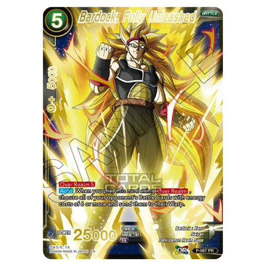 Dragon Ball Super - MB01 - Mythic Booster - Bardock, Fully Unleashed (Gold Stamped) - P-067A