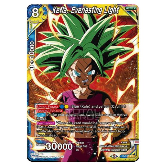 Dragon Ball Super - MB01 - Mythic Booster - Kefla, Everlasting Light (Gold Stamped) - P-185A
