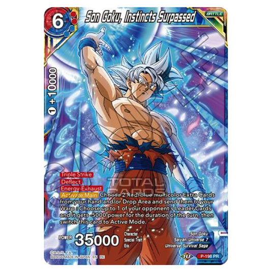 Dragon Ball Super - MB01 - Mythic Booster - Son Goku, Instincts Surpassed - P-198