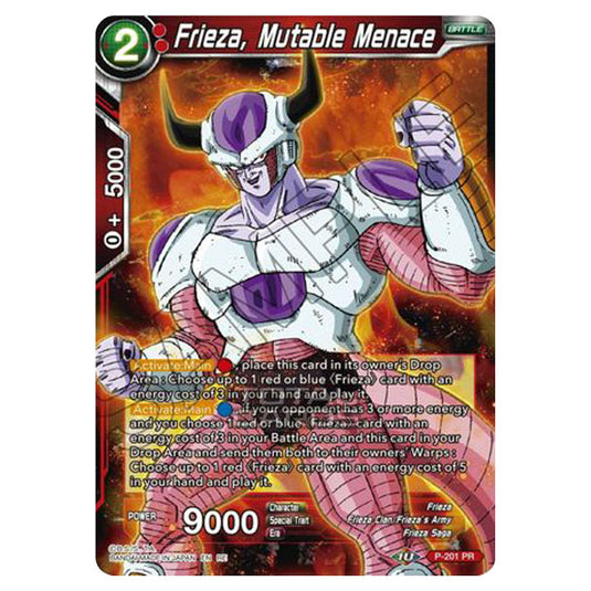 Dragon Ball Super - MB01 - Mythic Booster - Frieza, Mutable Menace - P-201