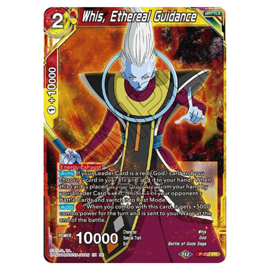 Dragon Ball Super - MB01 - Mythic Booster - Whis, Ethereal Guidance - P-207