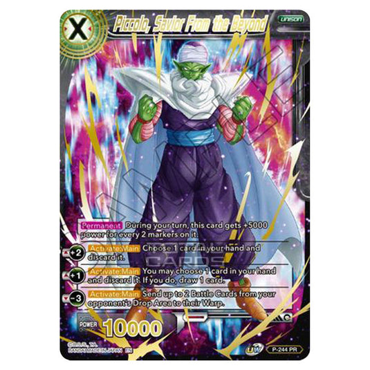 Dragon Ball Super - MB01 - Mythic Booster - Piccolo, Savior from Beyond (Gold Stamped) - P-244A