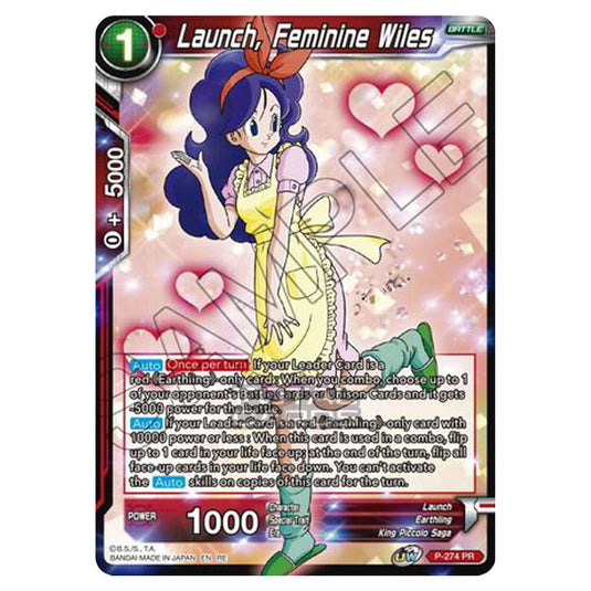 Dragon Ball Super - MB01 - Mythic Booster - Launch, Feminine Wiles - P-274