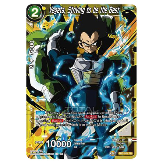 Dragon Ball Super - MB01 - Mythic Booster - Vegeta, Striving to be the Best - TB3-051