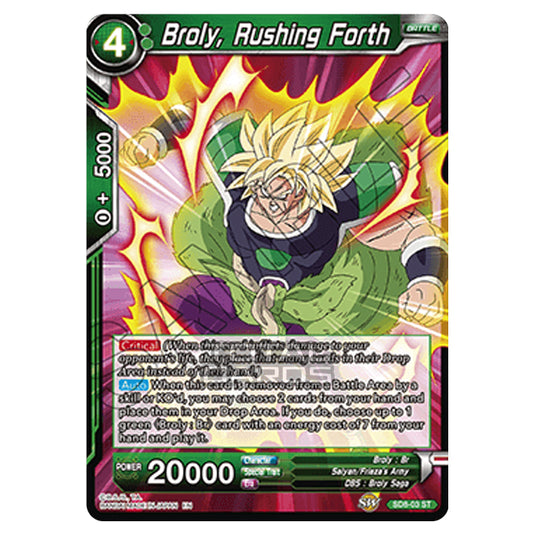 Dragon Ball Super - Starter Deck 08 - Rising Broly - Broly - SD8-03