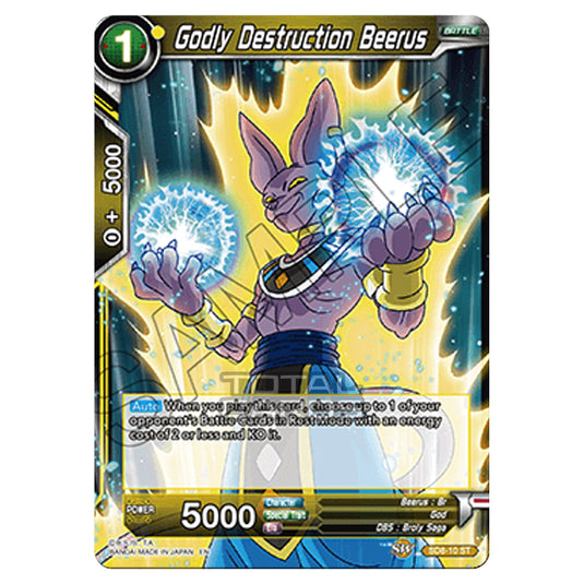 Dragon Ball Super - Starter Deck 08 - Rising Broly - Godly Destruction Beerus - SD8-10