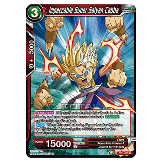 Dragon Ball Super - TB1 - Tournament of Power - Impeccable Super Saiyan Cabba - TB1-010_BD