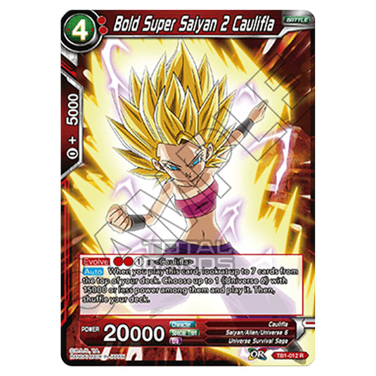 Dragon Ball Super - TB1 - Tournament of Power - Bold Super Saiyan 2 Caulifla - TB1-012