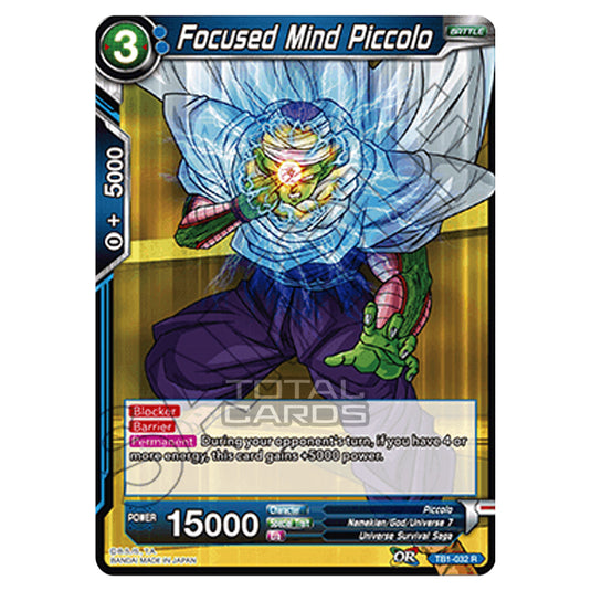 Dragon Ball Super - TB1 - Tournament of Power - Focused Mind Piccolo - TB1-032_BD