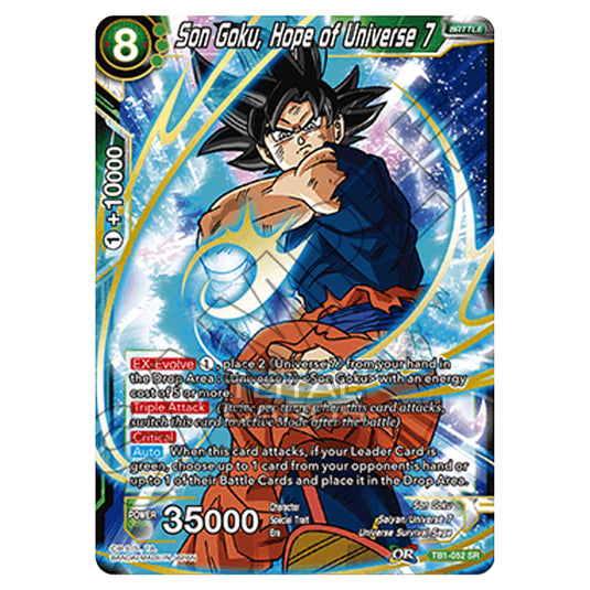 Dragon Ball Super - TB1 - Tournament of Power - Son Goku, Hope of Universe 7 - TB1-052