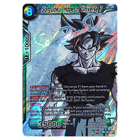 Dragon Ball Super - TB1 - Tournament of Power - Son Goku, Hope of Universe 7 - TB1-052_SPR