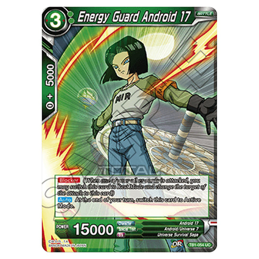 Dragon Ball Super - TB1 - Tournament of Power - Energy Guard Android 17 - TB1-054