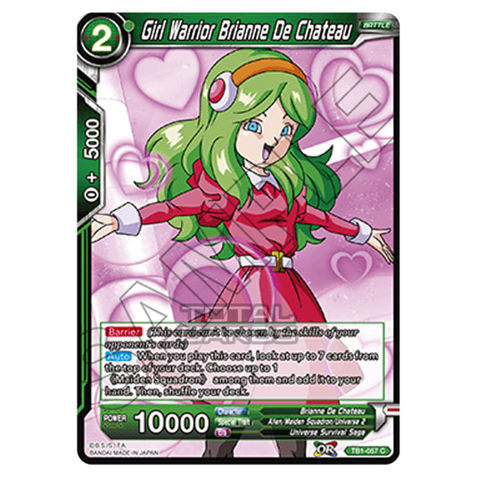 Dragon Ball Super - TB1 - Tournament of Power - Girl Warrior Brianne De Chateau - TB1-057