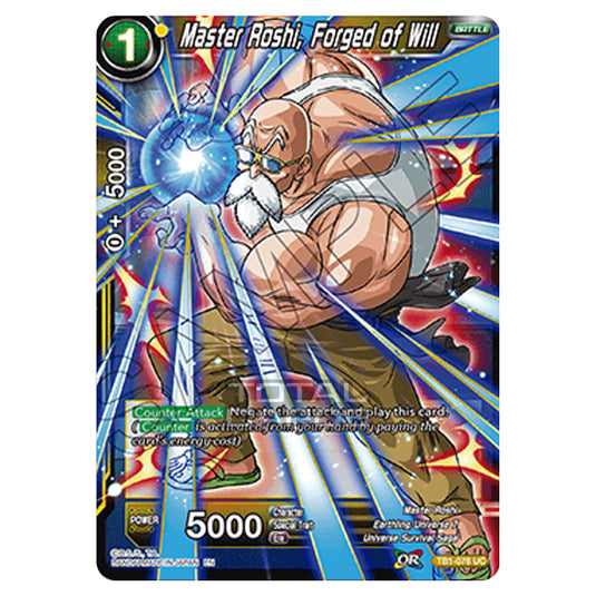 Dragon Ball Super - TB1 - Tournament of Power - Master Roshi, Forged of Will - TB1-076_BD