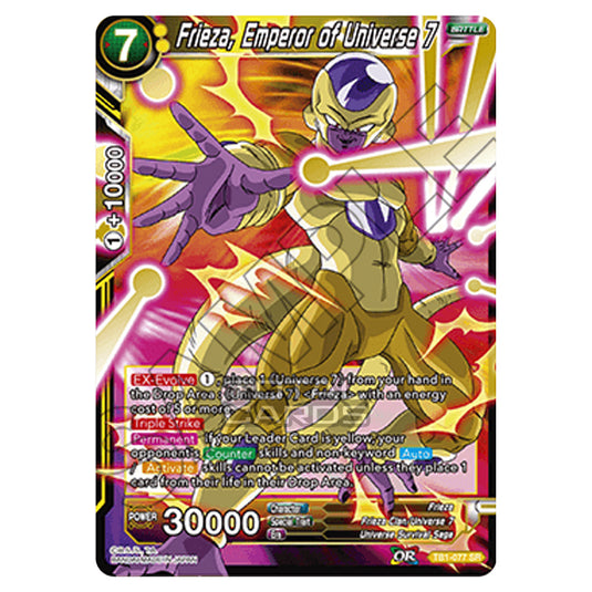 Dragon Ball Super - TB1 - Tournament of Power - Frieza, Emperor of Universe 7 - TB1-077_SPR