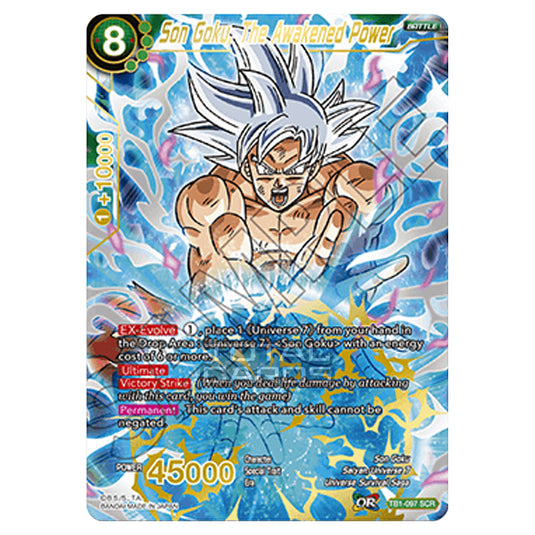 Dragon Ball Super - TB1 - Tournament of Power - Son Goku, The Awakened Power - TB1-097