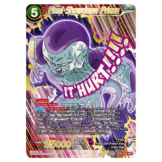 Dragon Ball Super - TB3 - Clash of Fates - Final Showdown Frieza - TB3-002_SPR