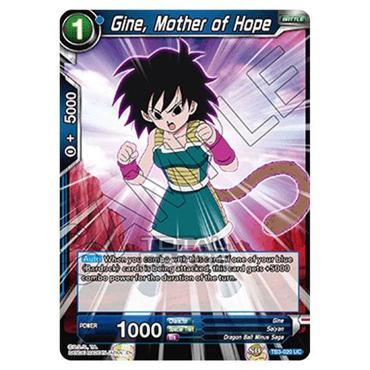 Dragon Ball Super - TB3 - Clash of Fates - Gine, Mother of Hope - TB3-020