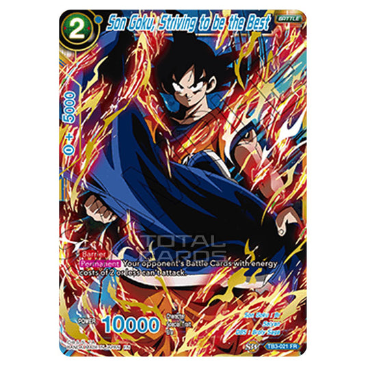 Dragon Ball Super - TB3 - Clash of Fates - Son Goku, Striving to be the Best - TB3-021