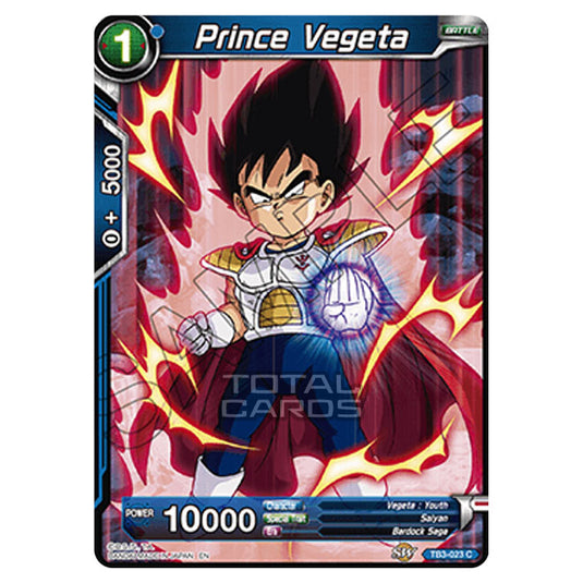 Dragon Ball Super - TB3 - Clash of Fates - Prince Vegeta - TB3-023