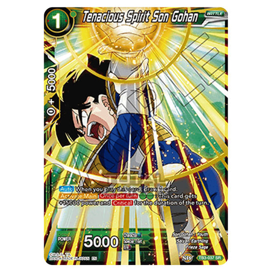 Dragon Ball Super - TB3 - Clash of Fates - Tenacious Spirit Son Gohan - TB3-037