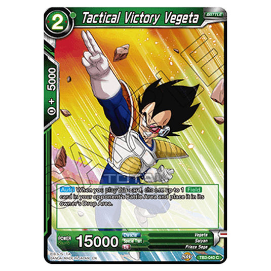 Dragon Ball Super - TB3 - Clash of Fates - Tactical Victory Vegeta - TB3-040