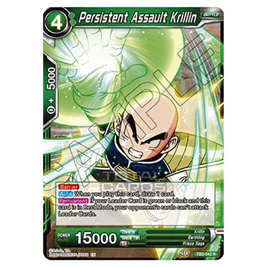 Dragon Ball Super - TB3 - Clash of Fates - Persistent Assault Krillin - TB3-042