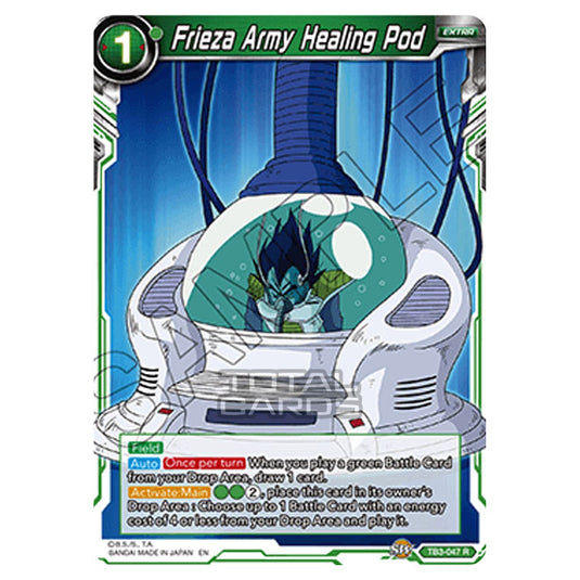 Dragon Ball Super - TB3 - Clash of Fates - Frieza Army Healing Pod - TB3-047