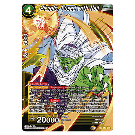 Dragon Ball Super - TB3 - Clash of Fates - Piccolo, Fused with Nail - TB3-053