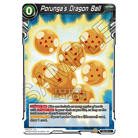 Dragon Ball Super - TB3 - Clash of Fates - Porunga's Dragon Ball - TB3-067