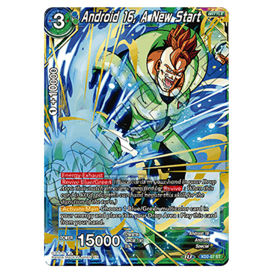 Dragon Ball Super - Expert Deck 02 - Android Duality  - Android 16, A New Start - XD2-07