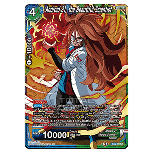 Dragon Ball Super - Expert Deck 02 - Android Duality  - Android 21, the Beautiful Scientist - XD2-09